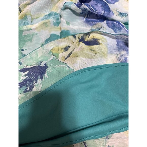 Rabbit Designs Woman Sleeveless Fit And Flare Size 6 Colorful Dress Lined Artsy - Picture 6 of 9